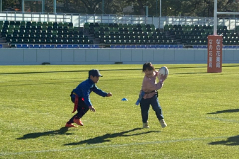 小学生親子ラグビー教室
