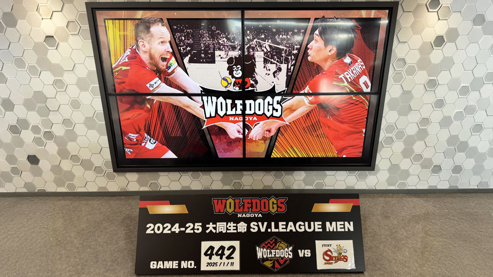 ウルフドッグス名古屋パネル