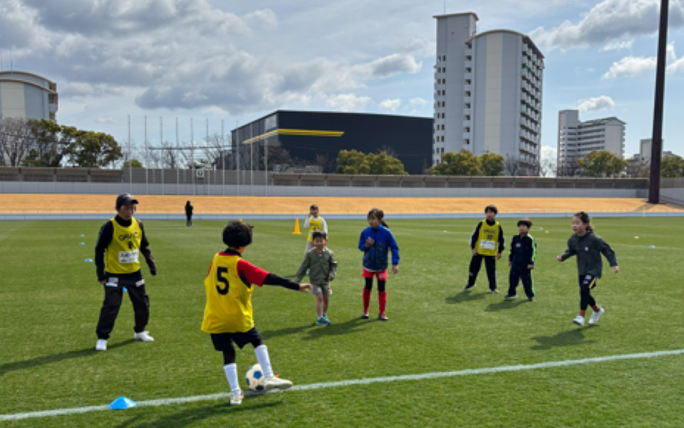 サッカー教室の様子１