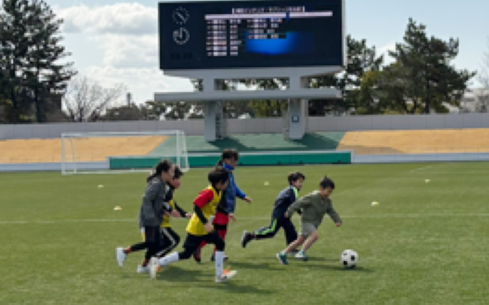 サッカー教室の様子２