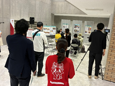 スポーツボランティア講座の観覧している様子